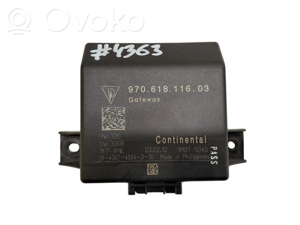 Porsche Panamera (970) Module de passerelle 