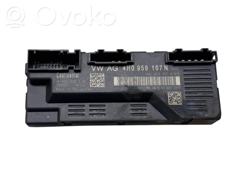 Porsche Panamera (970) Tailgate/trunk control unit/module 