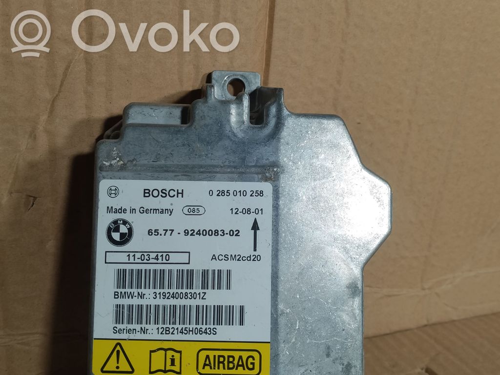 BMW X5 E70 Airbag control unit/module 