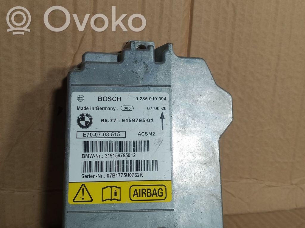 BMW X5 E70 Airbag control unit/module 