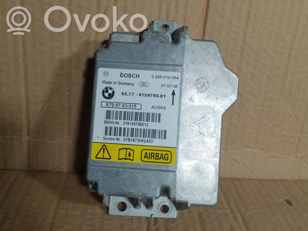 BMW X5 E70 Airbag control unit/module 