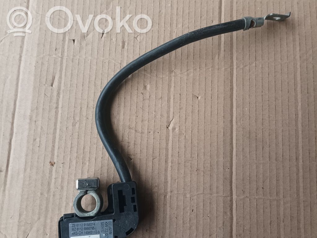 BMW X5 E70 Negative earth cable (battery) 
