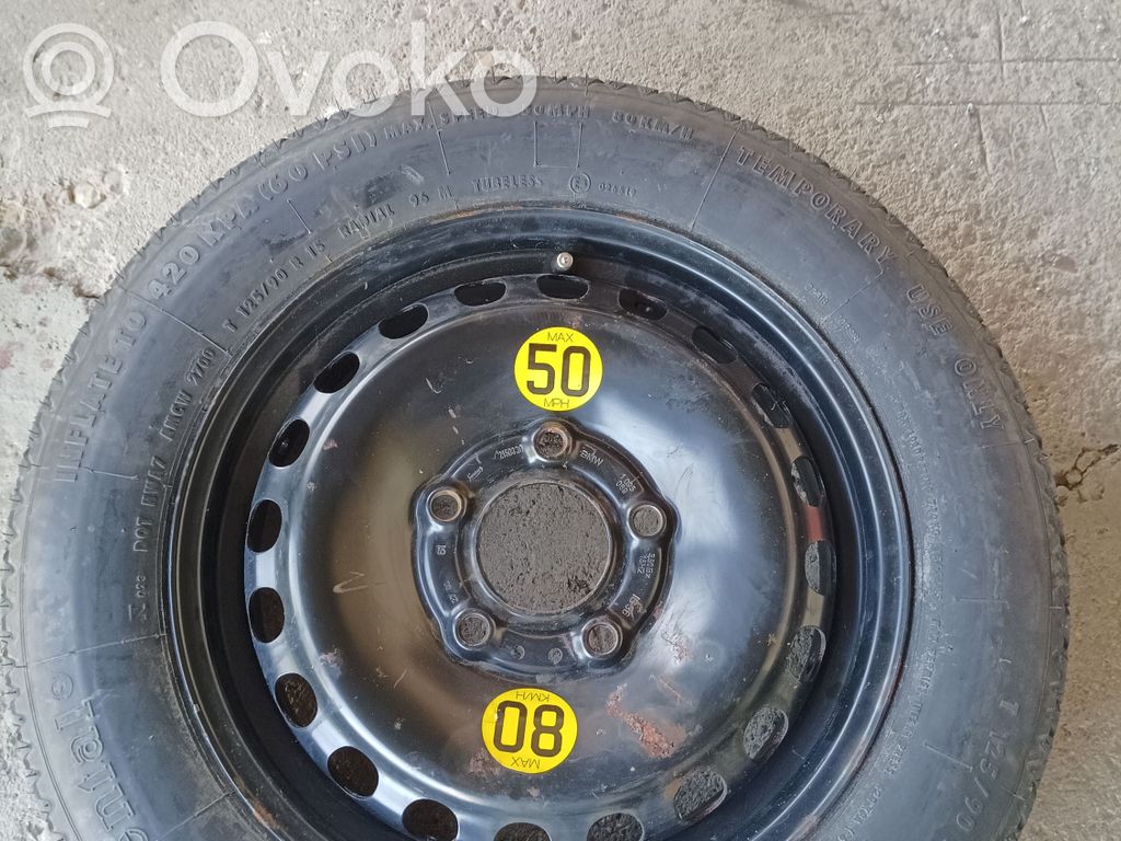 BMW 3 E46 R15 atsarginis ratas 