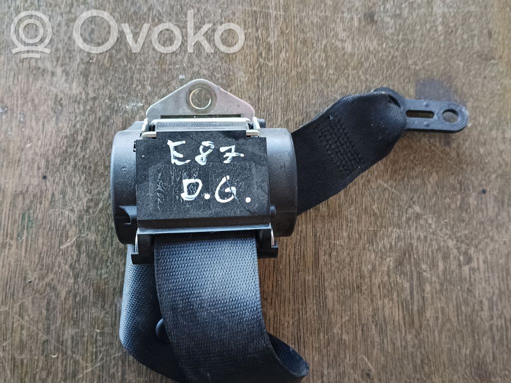 BMW 1 E81 E87 Pas bezpieczeństwa fotela tylnego 
