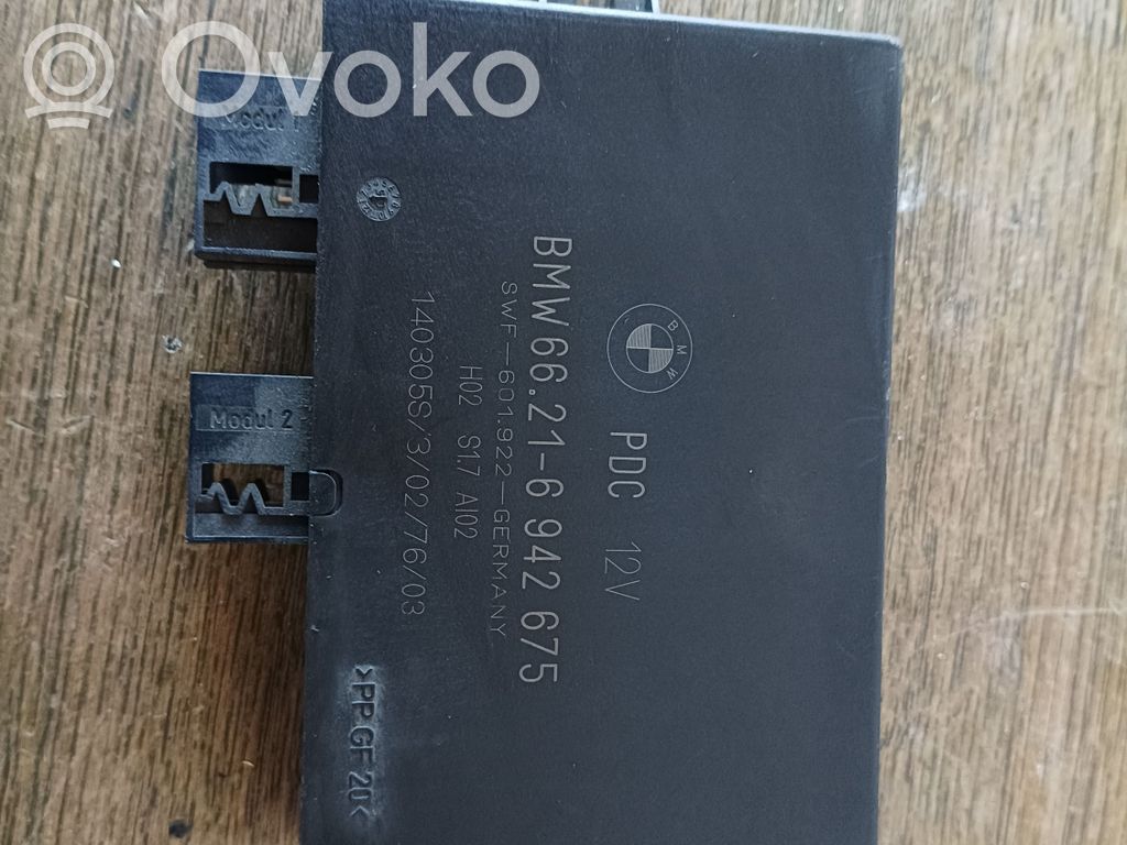 BMW 3 E46 Sterownik / Moduł parkowania PDC 