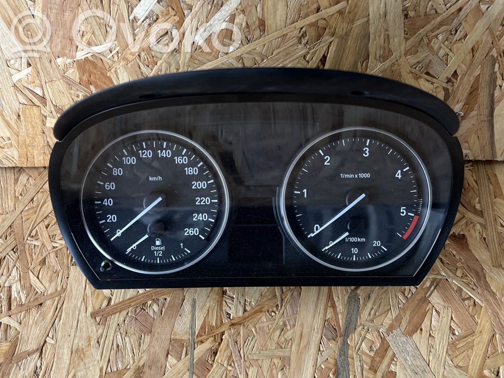 BMW X1 E84 Compteur de vitesse tableau de bord 