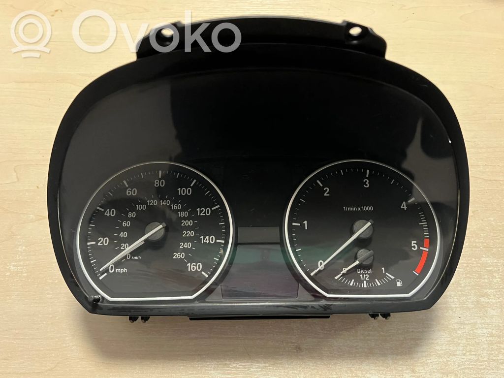 BMW 1 E82 E88 Geschwindigkeitsmesser Cockpit 