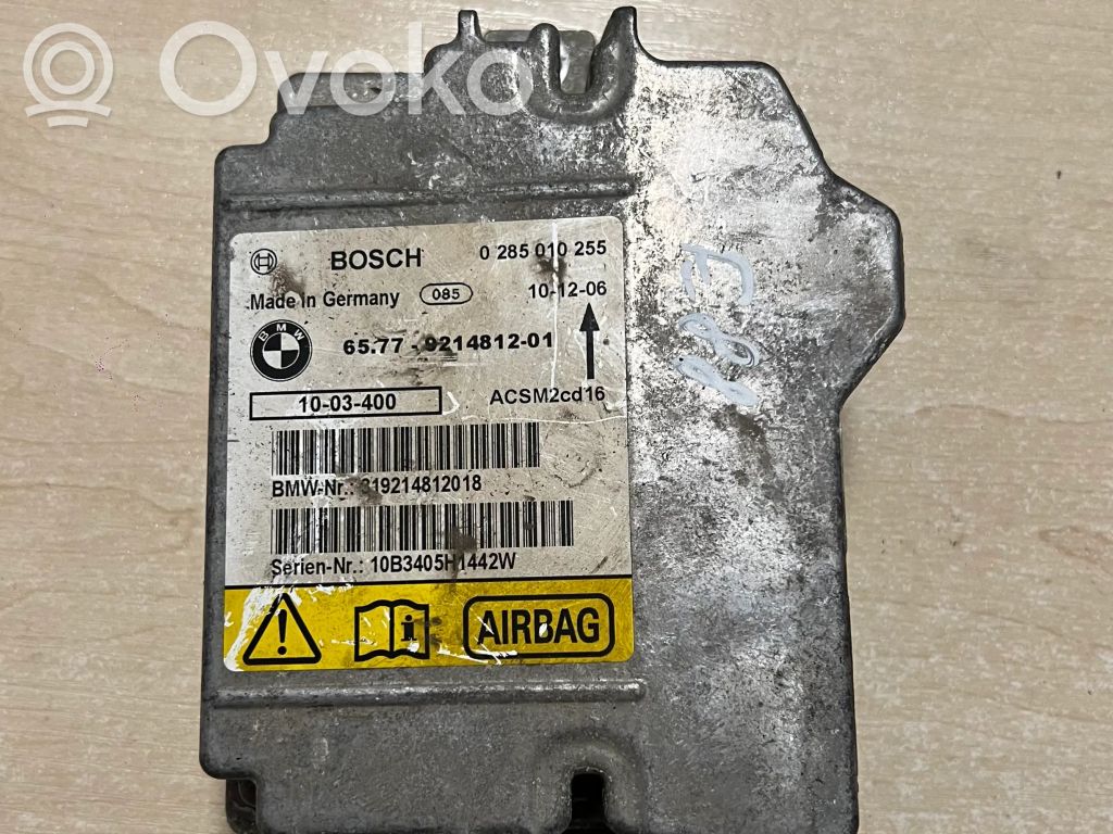 BMW 1 E82 E88 Sterownik / Moduł Airbag 