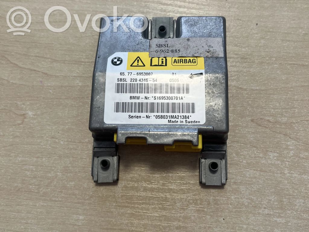 Module de contrôle airbag   6953007,65776953007,220434654,6962885