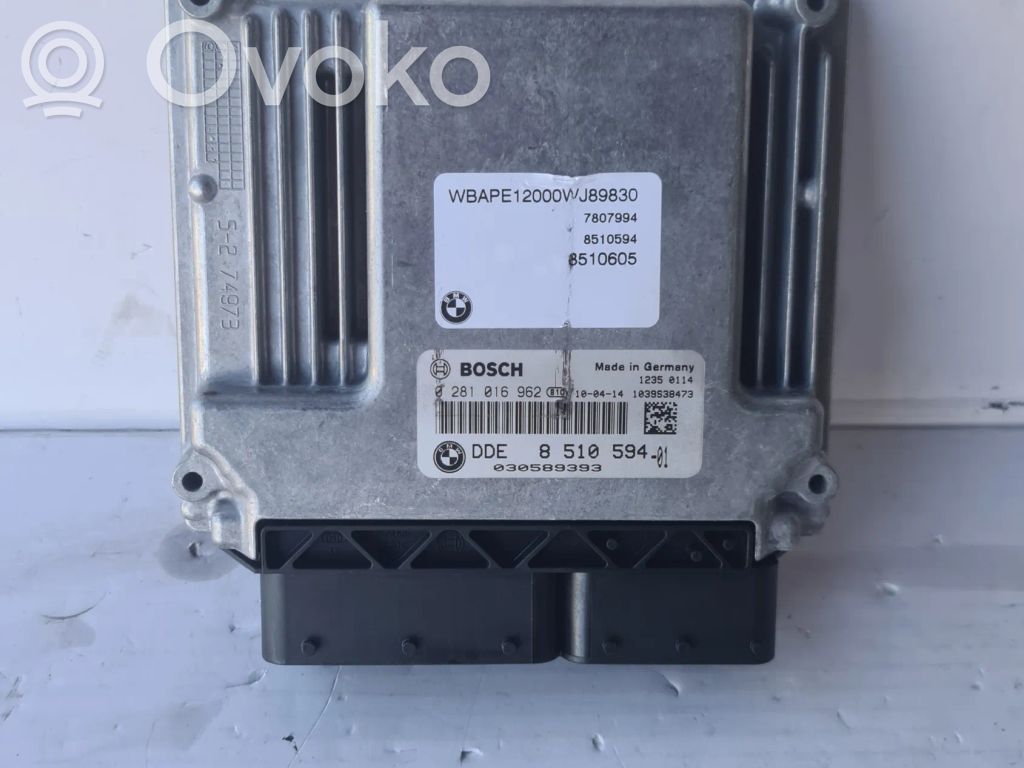 BMW X3 E83 Engine control unit/module 