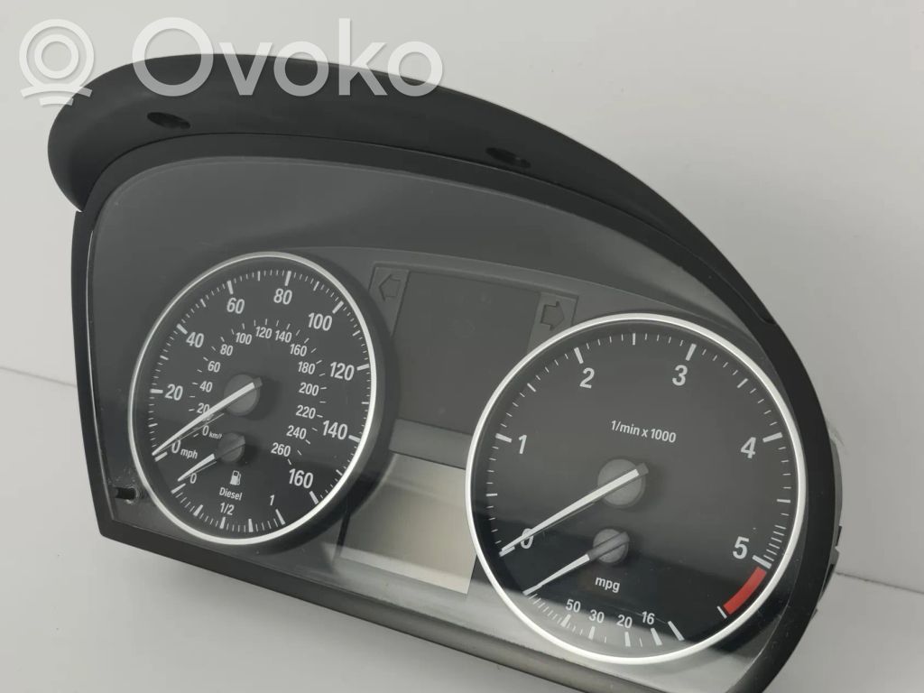 BMW 3 E90 E91 Speedometer (instrument cluster) 