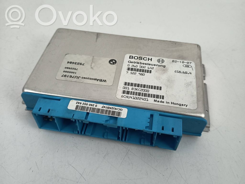 Pārnesumkārbas vadības bloks   7522980
