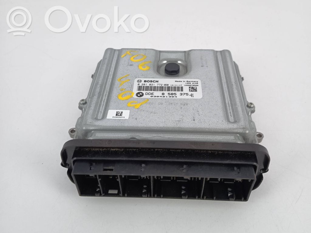 BMW 6 F06 Gran coupe Sterownik / Moduł ECU 