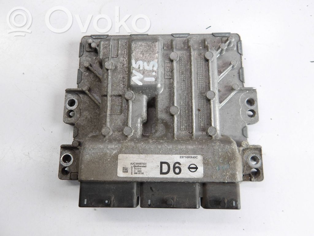 Nissan Qashqai Engine control unit/module 