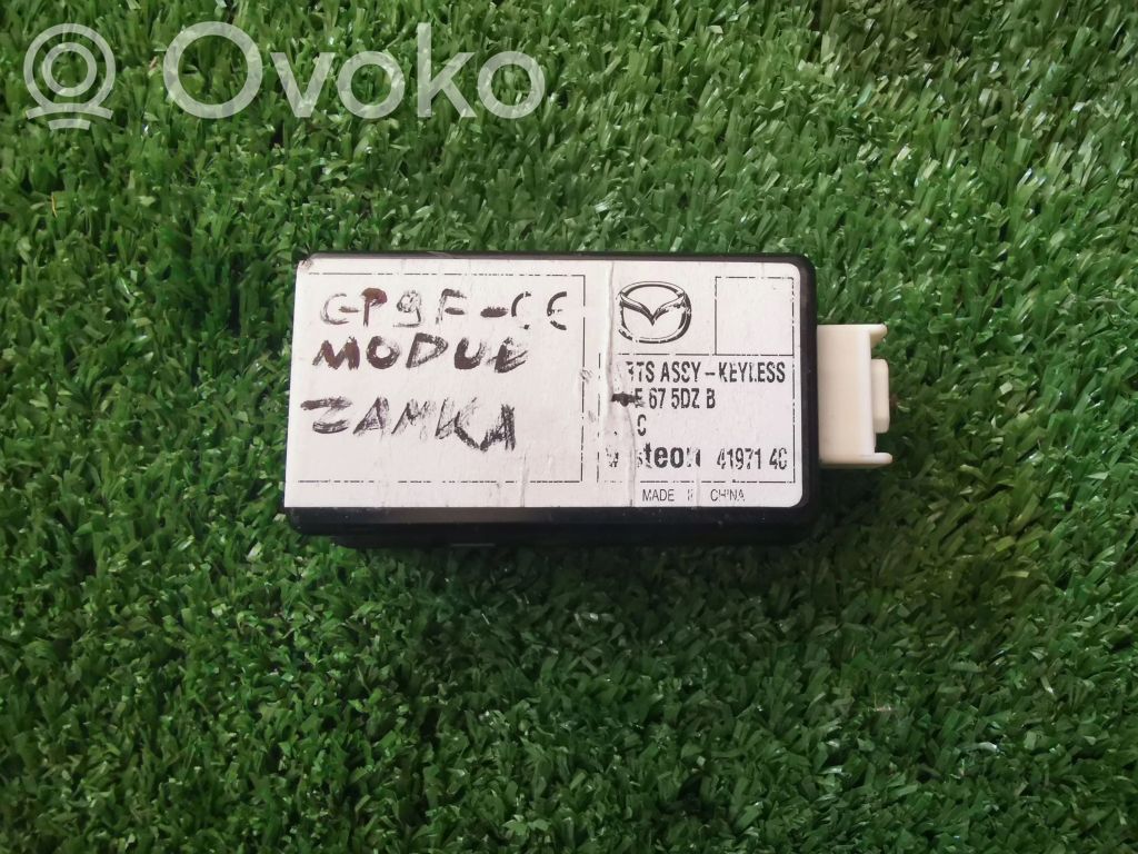 Keyless (KESSY) go control unit/module   GP9F675DZB