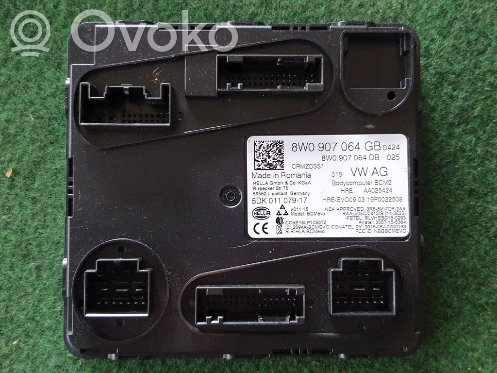 Audi A4 S4 B9 8W Comfort/convenience module 