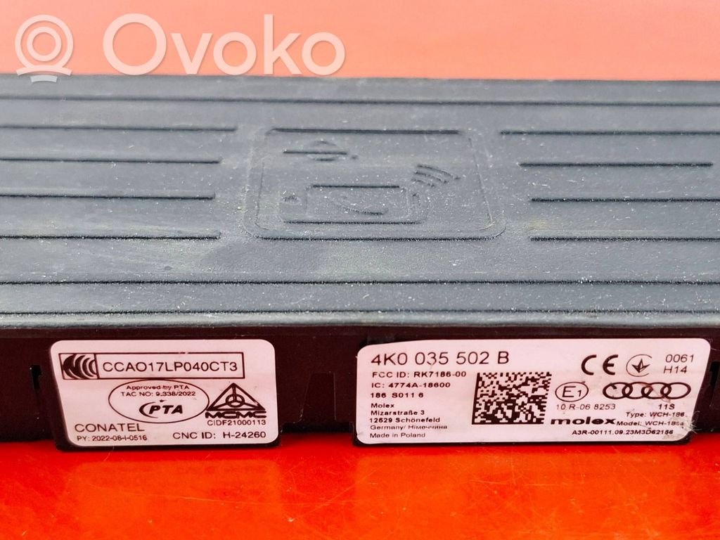 Audi A4 S4 B9 8W Wireless charging module 
