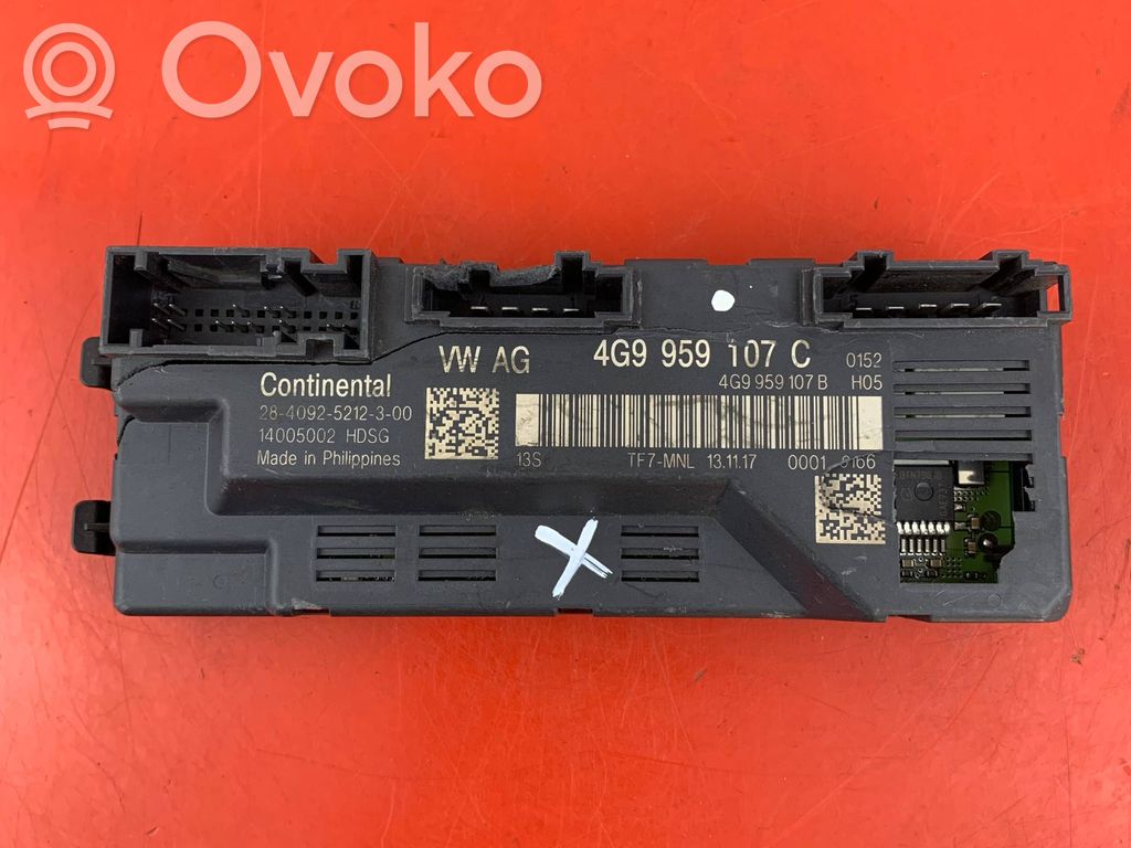 Audi A6 S6 C7 4G Tailgate/trunk control unit/module 