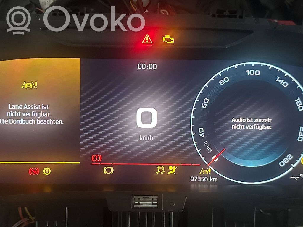 Skoda Octavia Mk4 Speedometer (instrument cluster) 