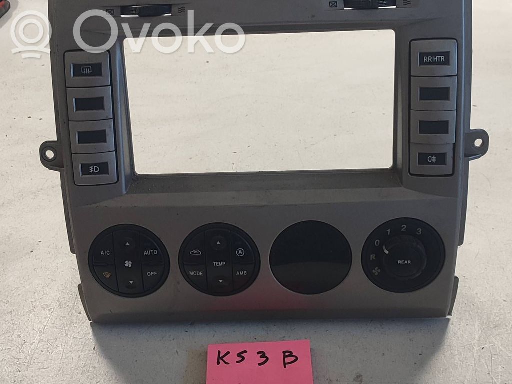 KIA Carnival Climate control unit 