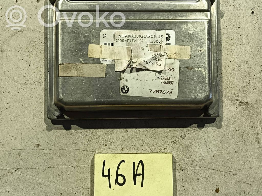 BMW 3 E46 Engine control unit/module 