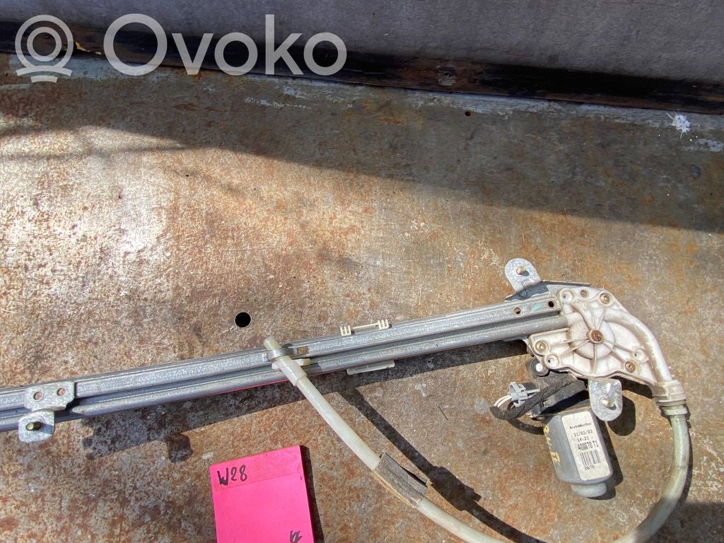 Renault Laguna II Rear door window regulator with motor 