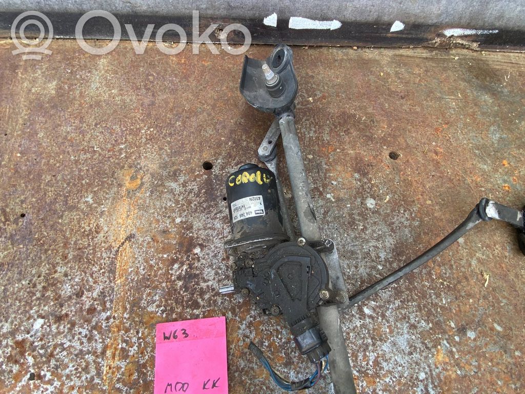 Toyota Corolla E110 Wischergestänge Wischermotor vorne 