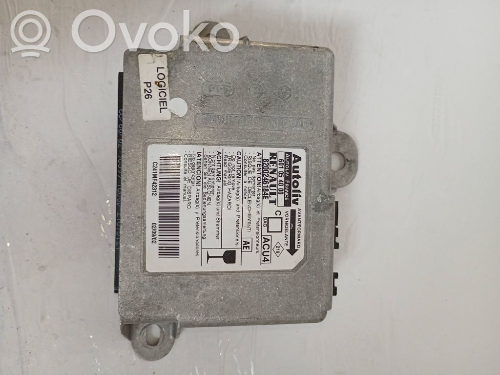 Sterownik / Moduł Airbag   8200246184E