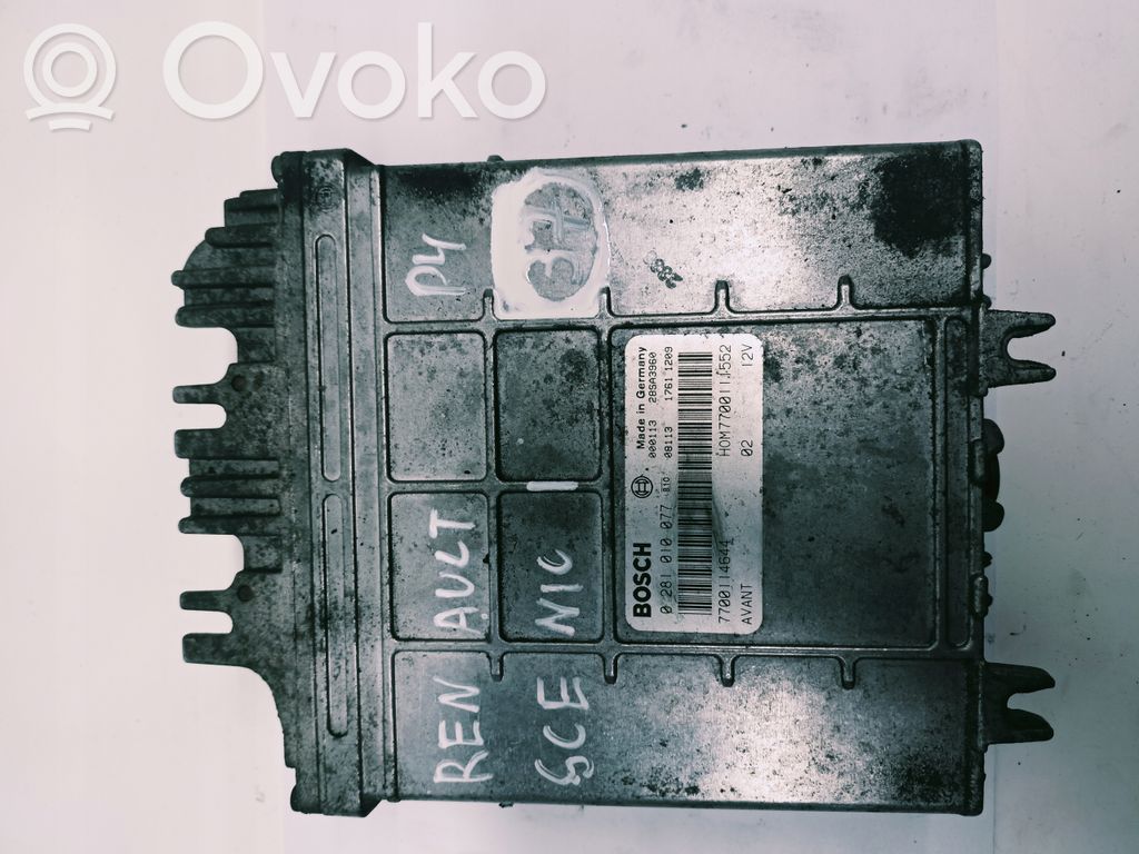 Engine control unit/module   0281010077