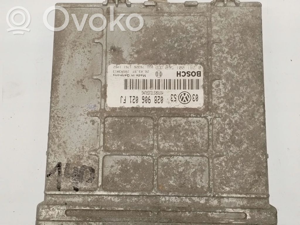 Engine control unit/module   028906021FJ