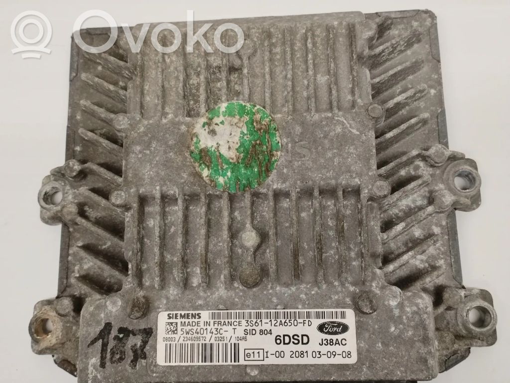Ford Fiesta Engine control unit/module 