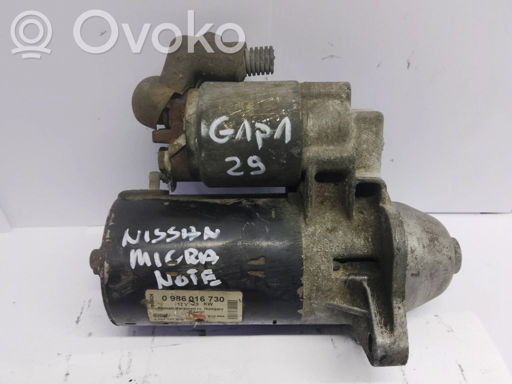 Nissan Micra Electromotor 