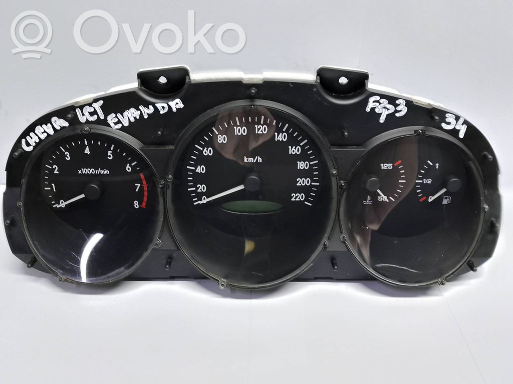 Chevrolet Evanda Speedometer (instrument cluster) 