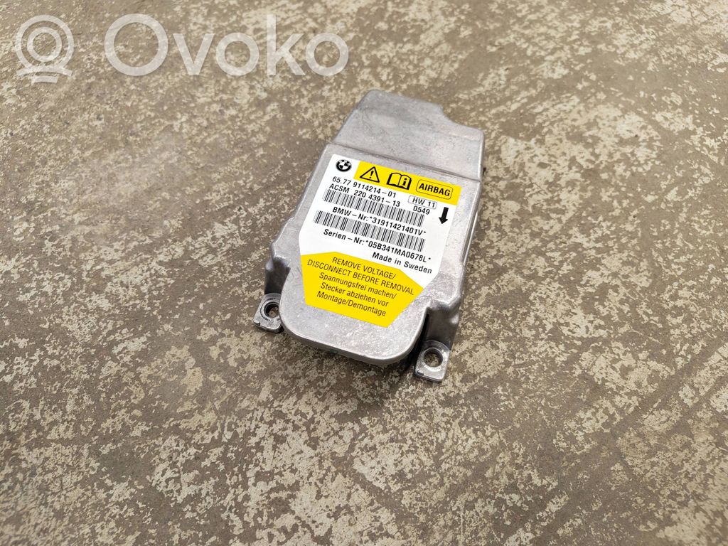Airbag control unit/module   31911421401V,220439113,9114214,05B341MA0678L
