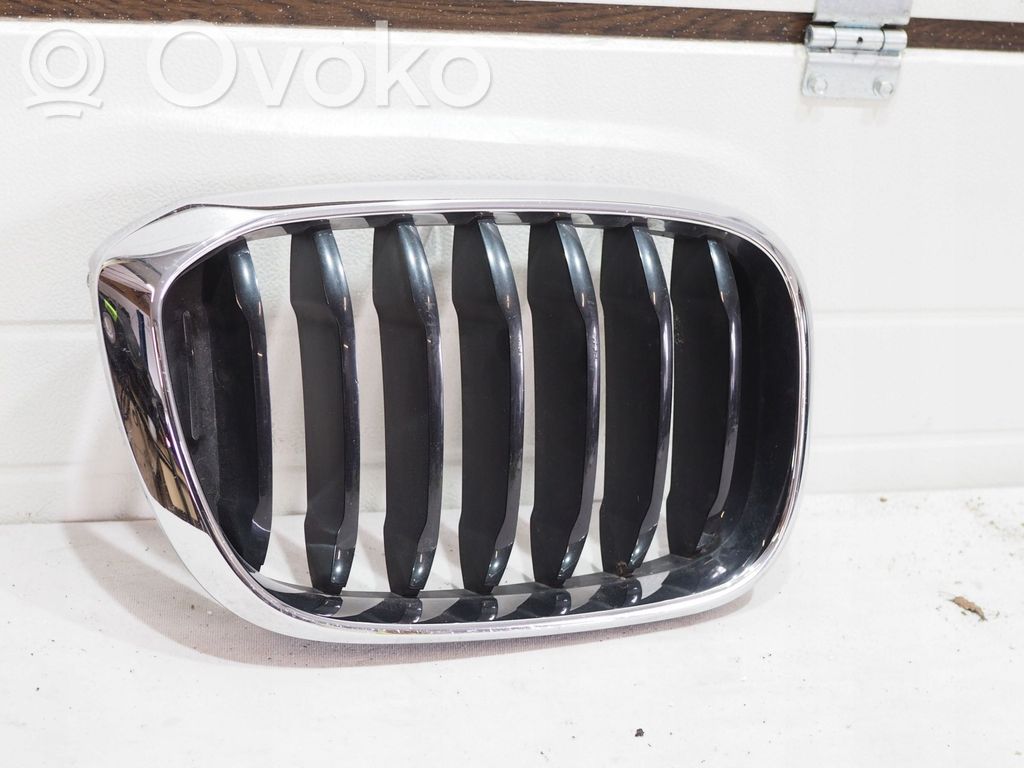 BMW X3 G01 Front bumper upper radiator grill 