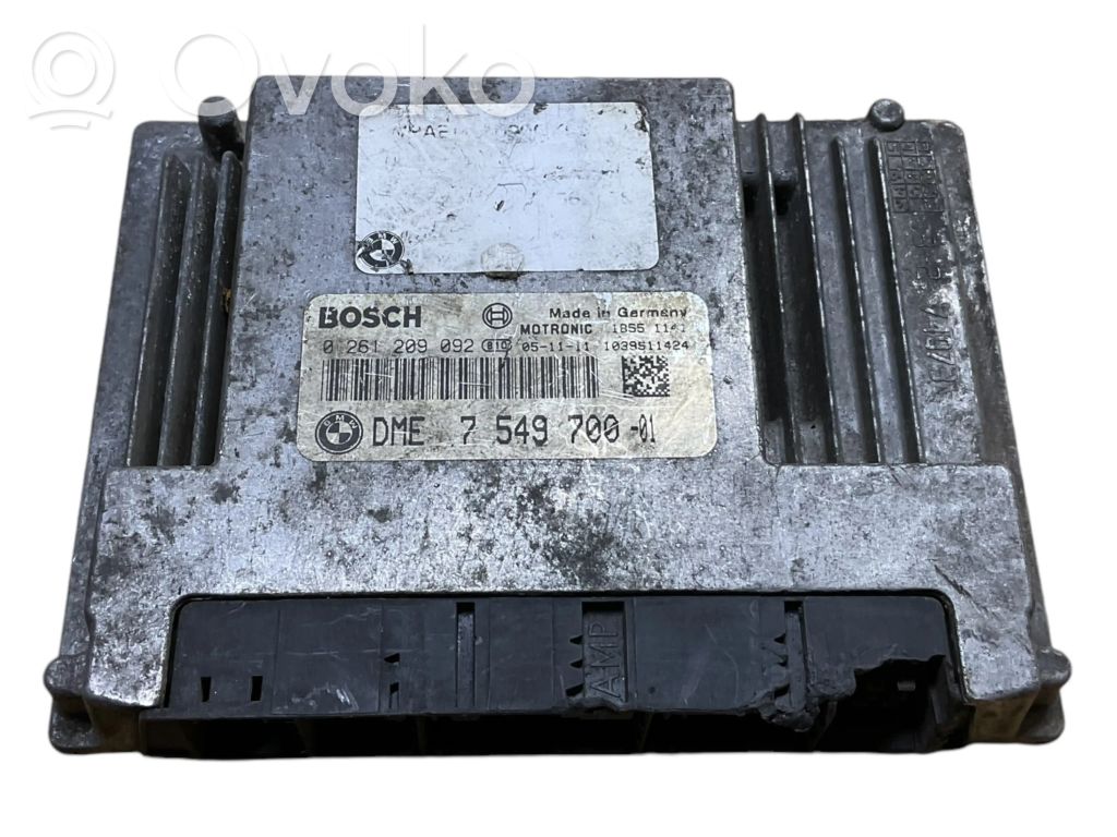 BMW 7 E65 E66 Engine control unit/module 