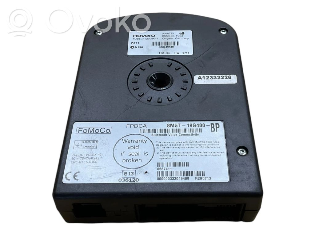 Ford Focus Bluetooth control unit module 