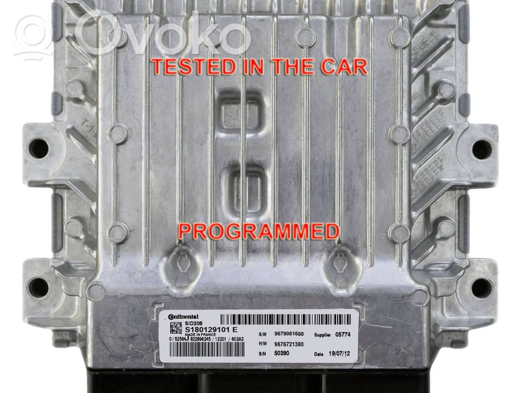 Citroen Jumper Engine ECU kit and lock set 