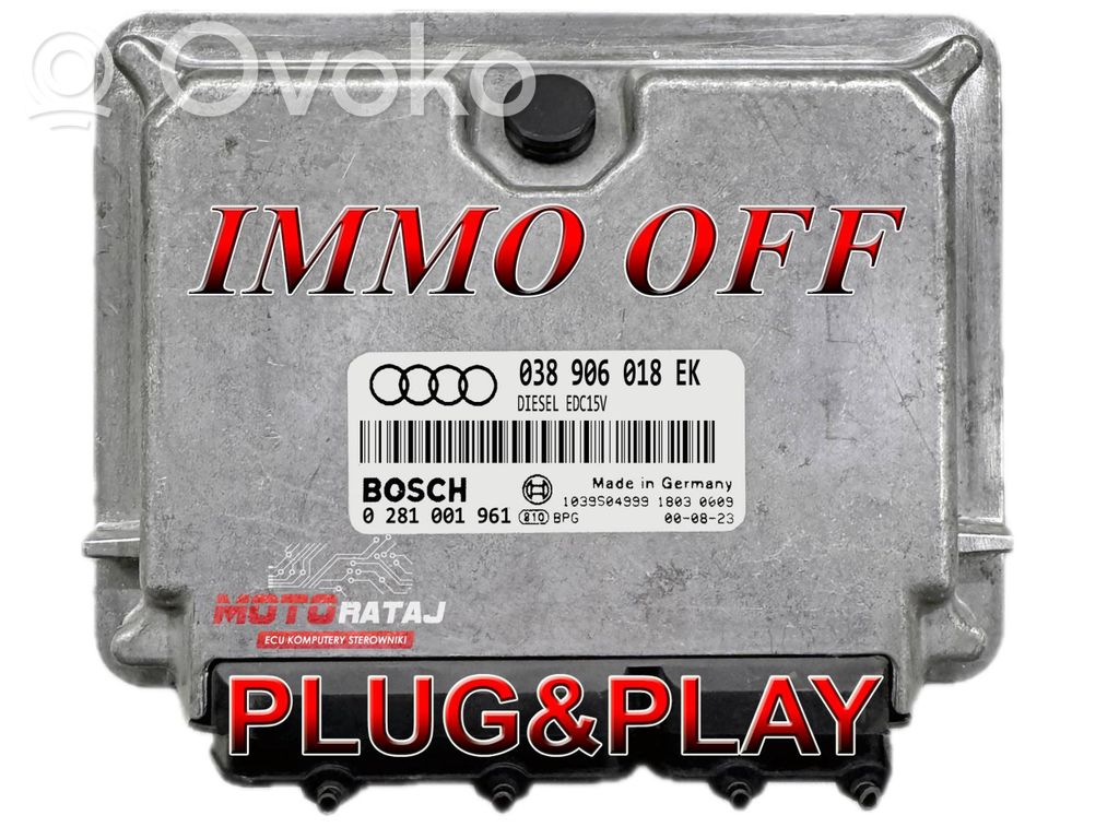 Audi A4 S4 B6 8E 8H Engine control unit/module ECU 