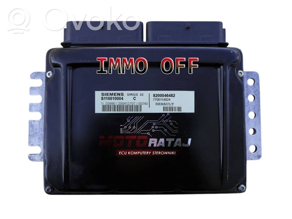 Renault Laguna I Engine control unit/module 