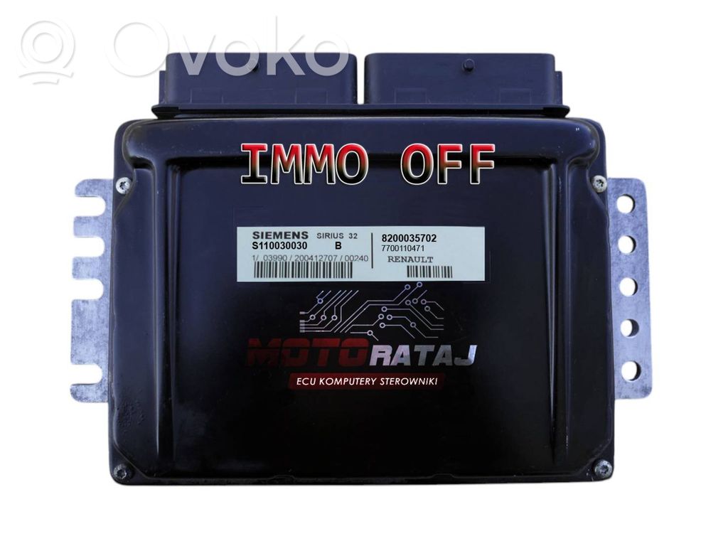Renault Scenic I Engine control unit/module 