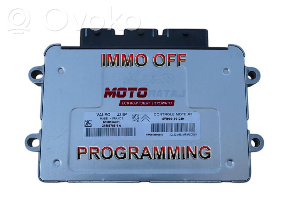 Citroen C2 Engine control unit/module 