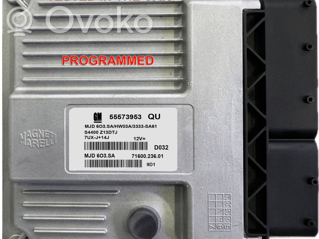 Opel Corsa D Engine control unit/module 
