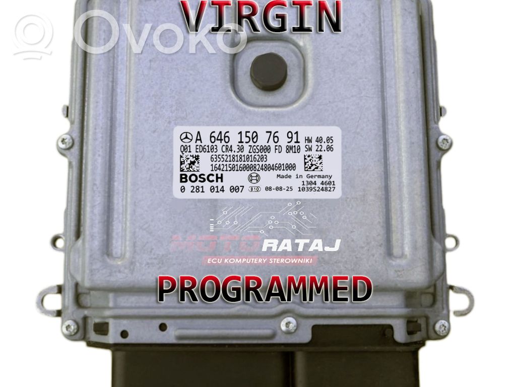 Mercedes-Benz Sprinter W906 Engine control unit/module 