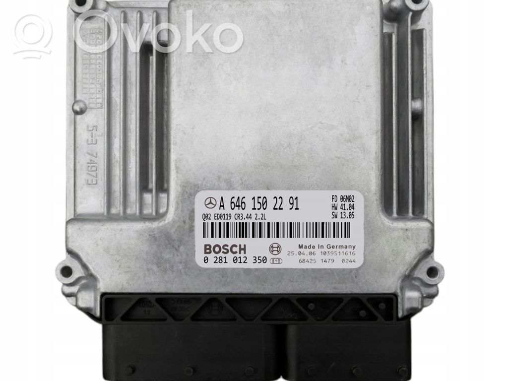Mercedes-Benz E W211 Engine control unit/module 