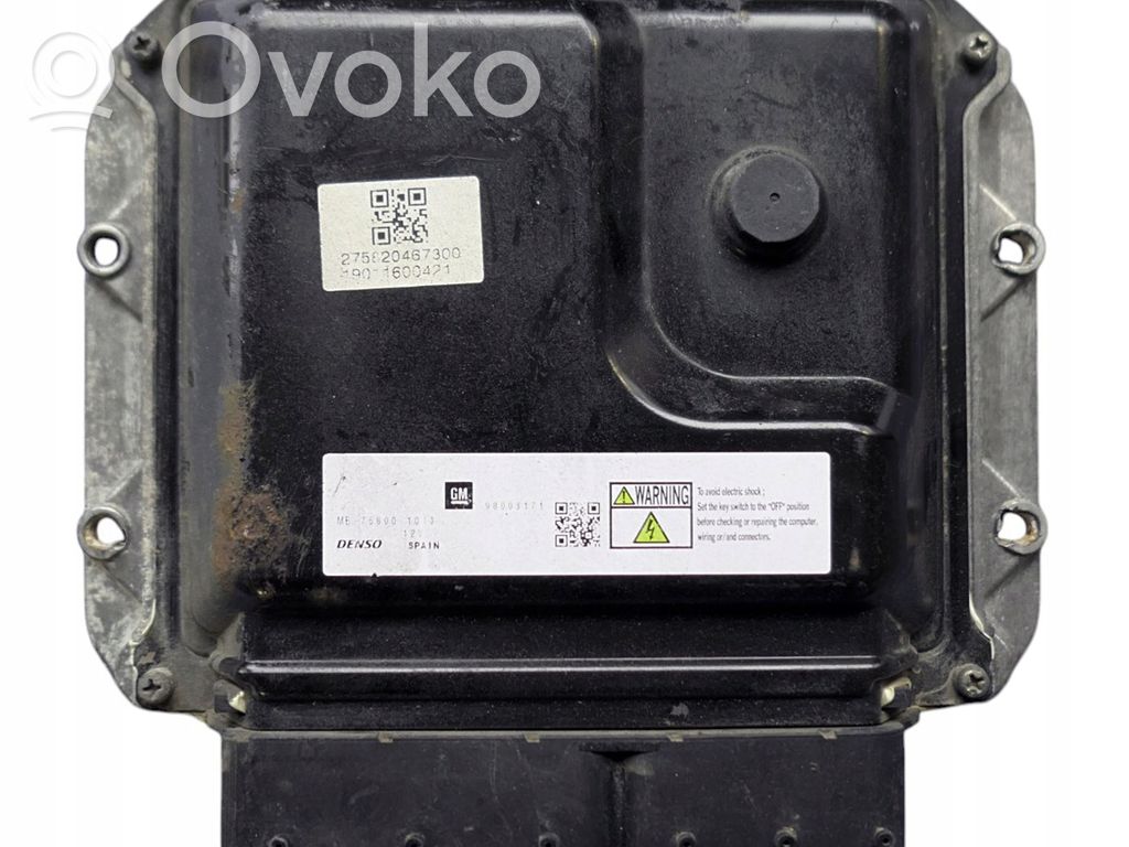 Opel Astra H Engine control unit/module 