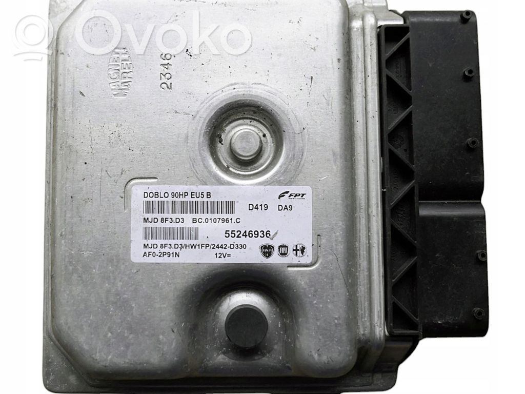 Fiat Doblo Unitate/modul de control motor 