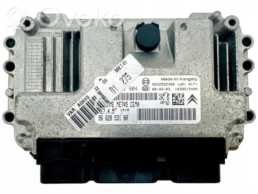 Peugeot 1007 Engine control unit/module 