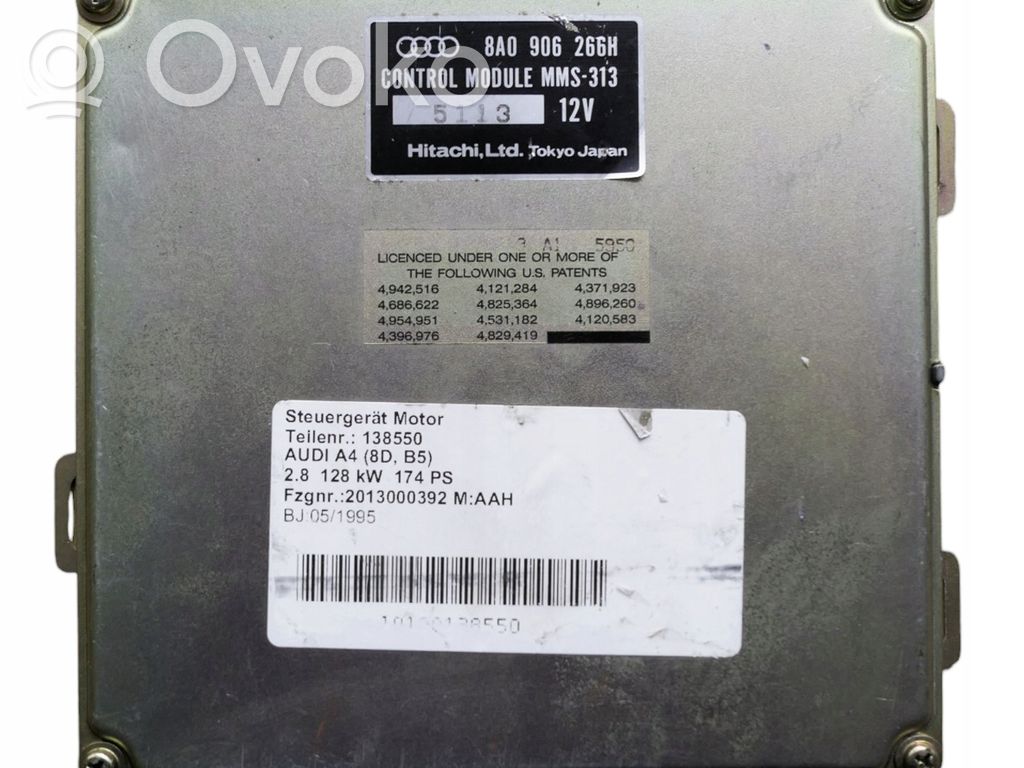 Engine control unit/module   8A0906266H