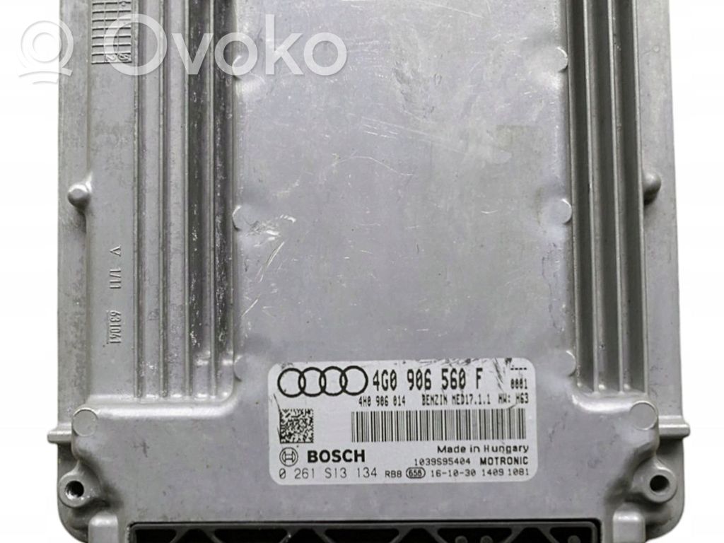 Engine control unit/module   4G0906560F,0261S13134